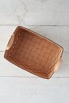 Thumbnail View 5: Wide Weave Leather Basket