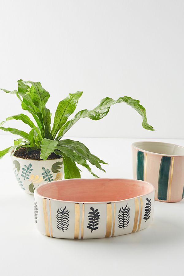 Slide View: 2: Liquorice Moon Studios Palm Pot