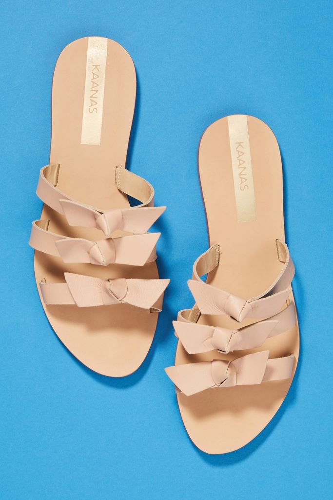 Kaanas Recife Bow Sandals | Anthropologie