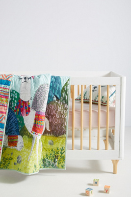 anthropologie crib bedding