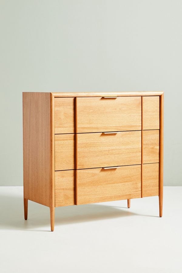 Quincy ThreeDrawer Dresser Anthropologie