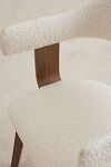 Thumbnail View 7: Brooke Boucle-Upholstered FSC Beech Wood Swivel Dining Chair