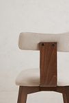 Thumbnail View 5: Brooke Cotton-Upholstered FSC Beech Wood Swivel Dining Chair