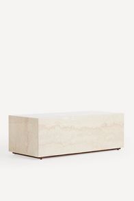 Slide View: 2: Grayson Rectangular 44" Marble Coffee Table