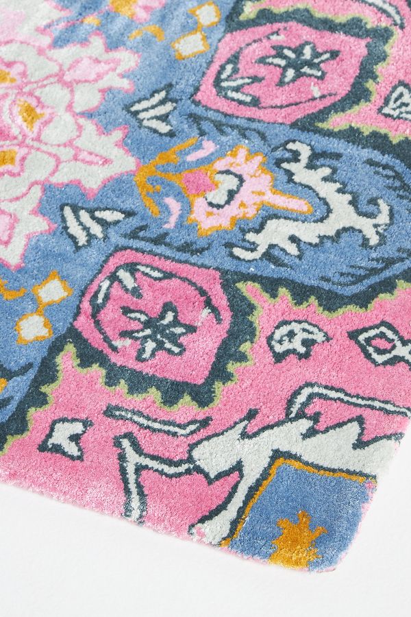 Slide View: 4: Maribelle Tufted Viscose Rug