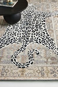 Slide View: 2: Tufted Octavia Leopard Rug