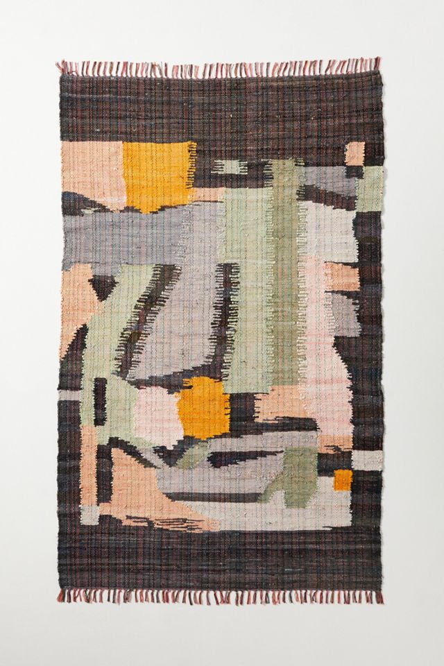 Woven Barlow Rag Rug Anthropologie