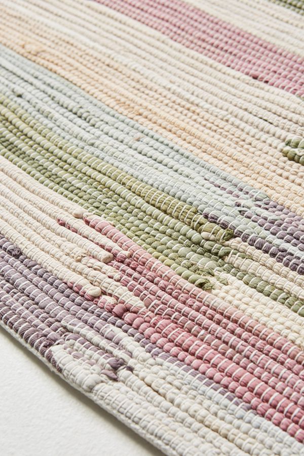 Woven Vionette Rag Rug | Anthropologie UK