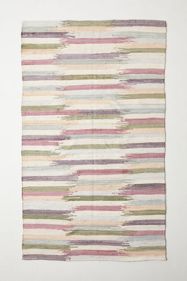 Woven Vionette Rag Rug | Anthropologie UK