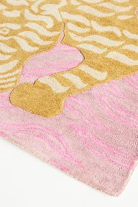 Slide View: 2: Tiger Hand-Tufted Wool Rug