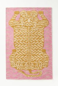 Slide View: 1: Tiger Hand-Tufted Wool Rug