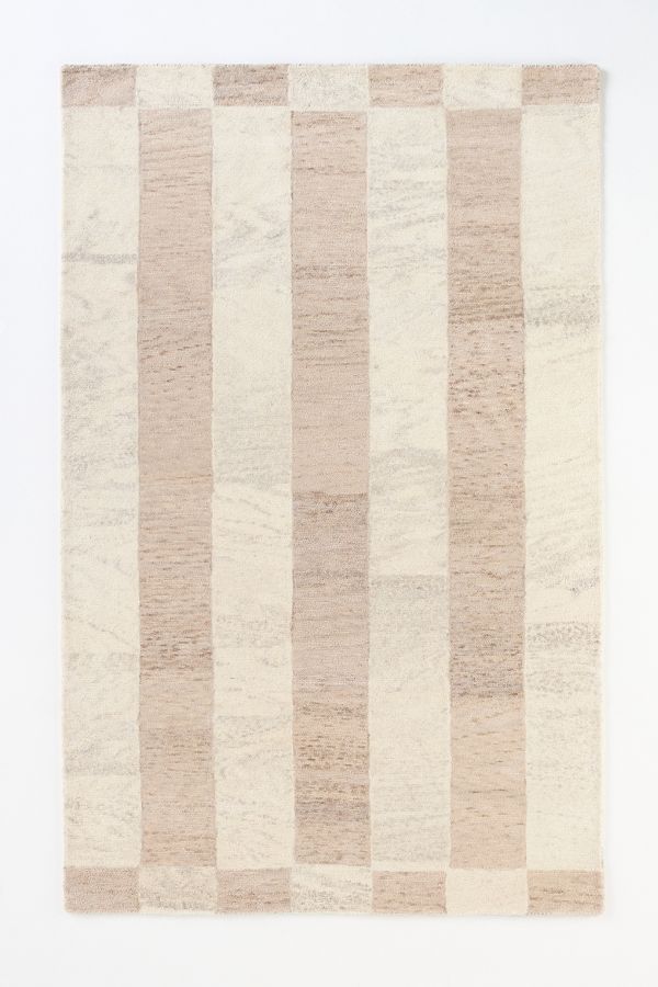 Slide View: 2: Hand-Tufted Striped Vivianna Rug