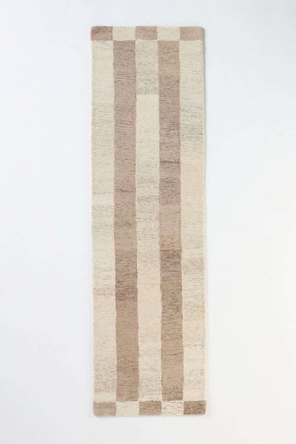 Slide View: 4: Hand-Tufted Striped Vivianna Rug