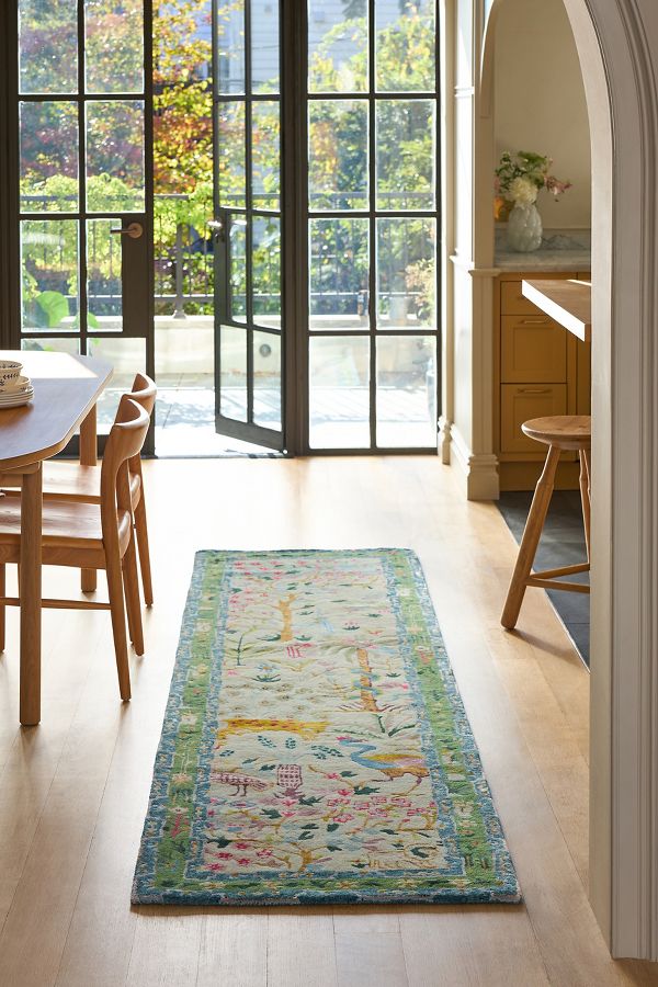 Slide View: 5: Tales Menagerie Tufted Wool-Viscose Blend Rug