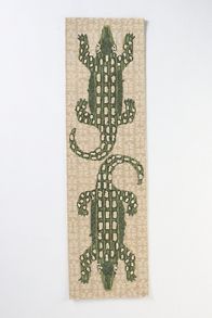 Slide View: 4: Ally Alligator Hand-Tufted Wool Rug