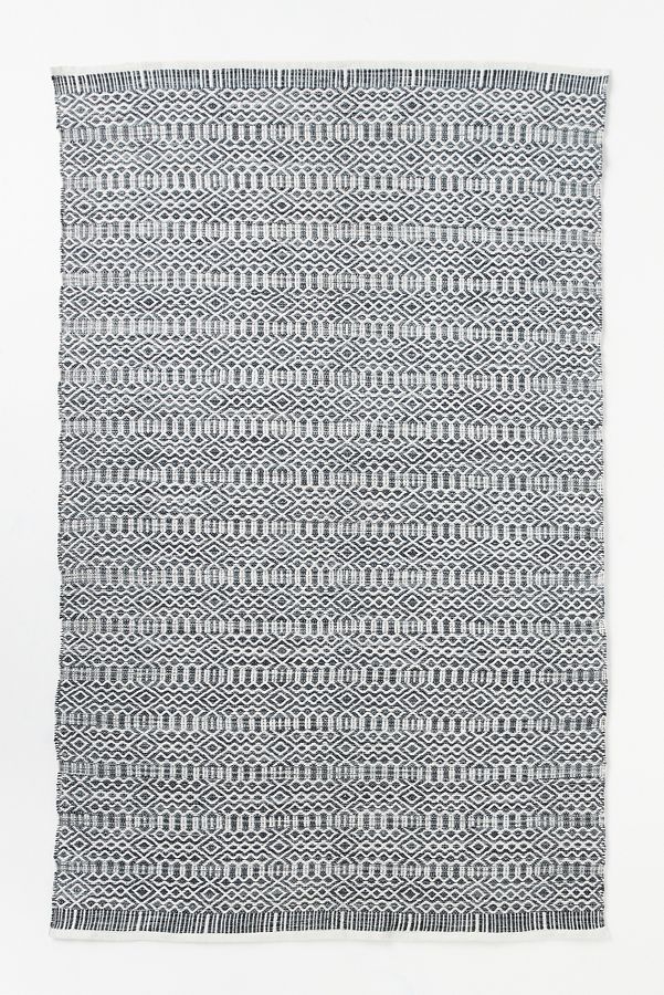 Slide View: 1: Tesni Flatwoven Indoor/Outdoor Geometric Rug