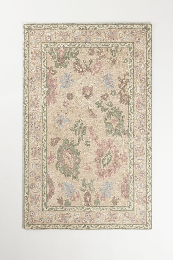 Slide View: 1: Akshara Hand-Tufted Wool Rug