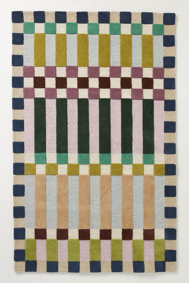 Slide View: 1: Hand-Tufted Hoxton Rug