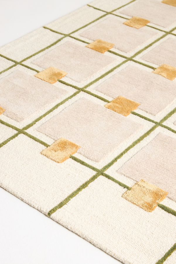 Slide View: 2: Greer Hand-Tufted Wool-Viscose Blend Rug