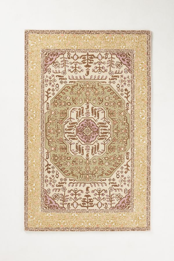 Slide View: 1: Spartina Hand-Tufted Wool-Viscose Blend Rug