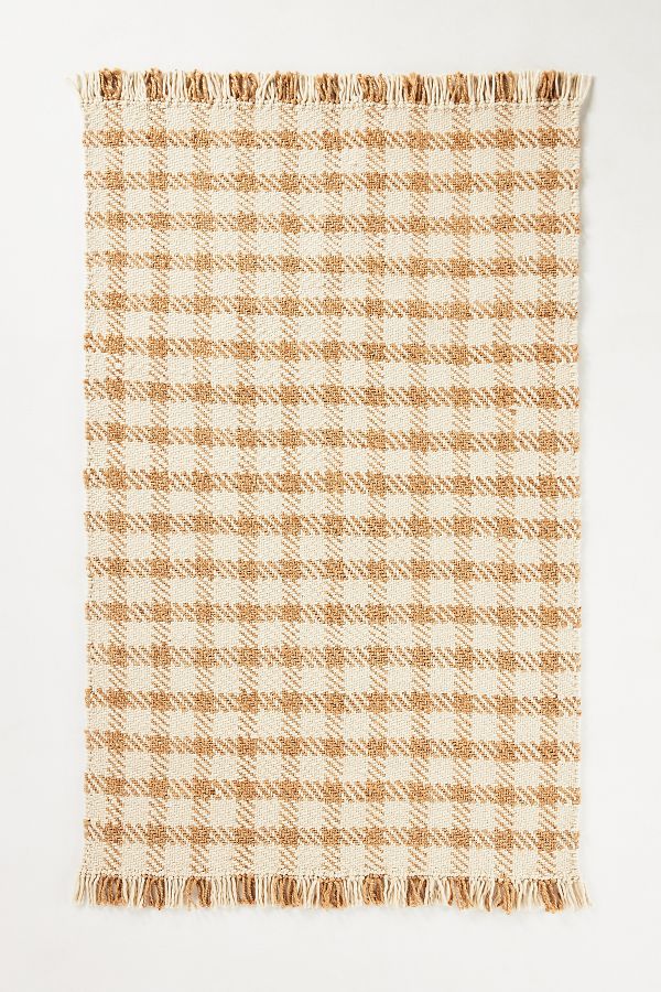 Slide View: 1: Atlas Flatwoven Wool-Jute Blend Rug