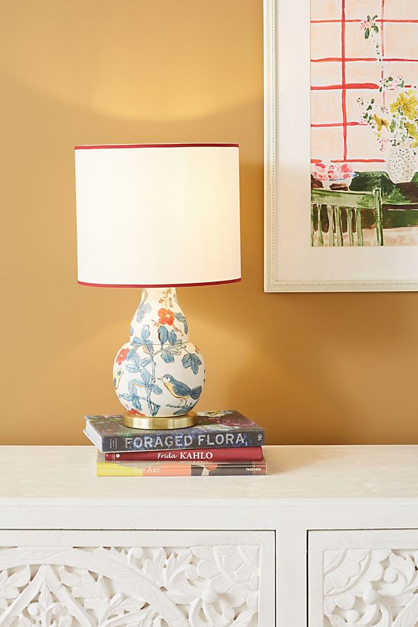 Slide View: 1: Molly Hatch Flower Patch Table Lamp