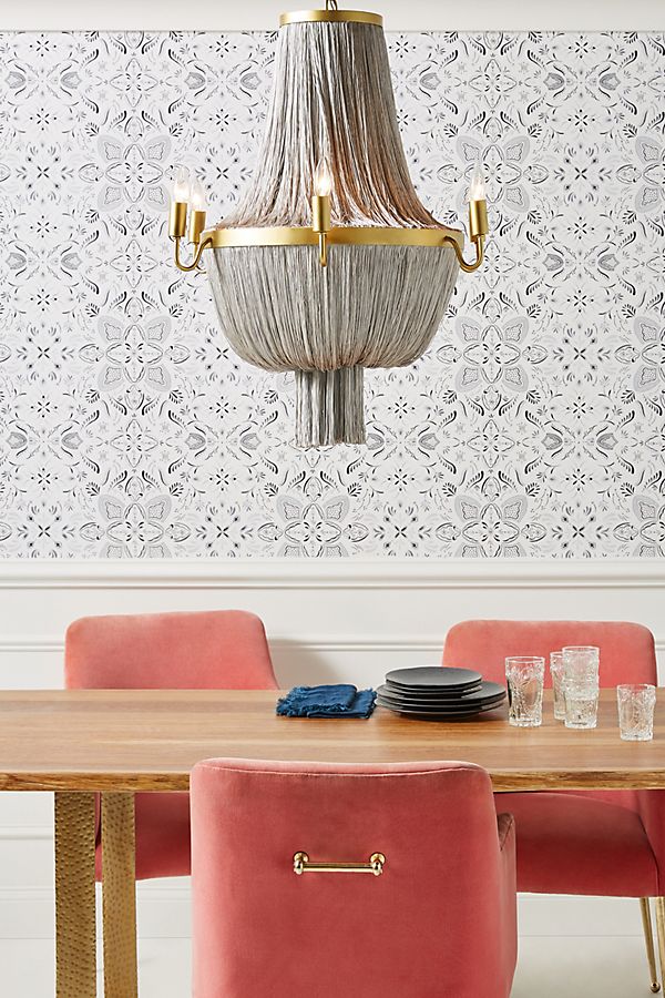 Slide View: 1: Lulu Fringe Chandelier