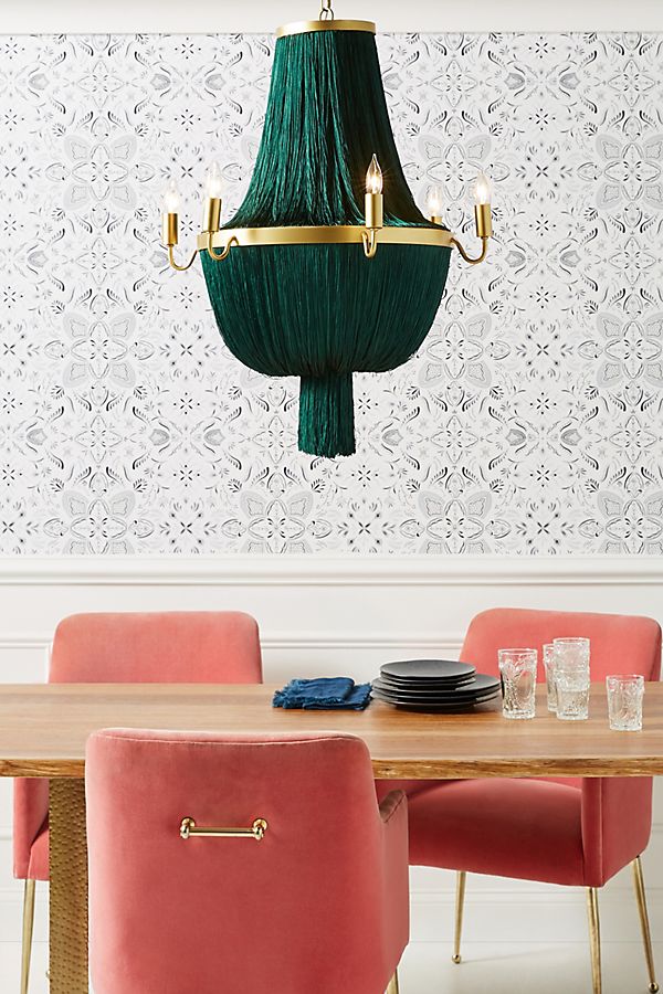 Slide View: 1: Lulu Fringe Chandelier