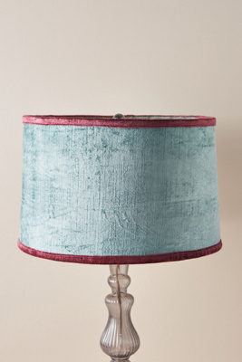 velvet table lamp shade