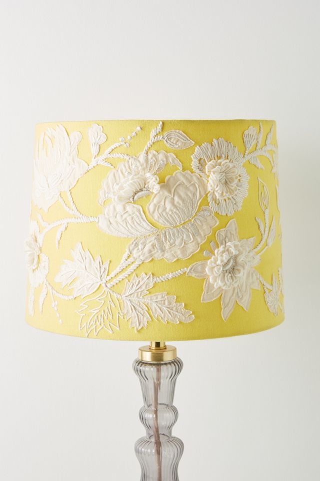 Manya Floral Lamp Shade Anthropologie