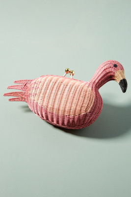 Serpui Marie Flamingo Clutch Flamingo bag 