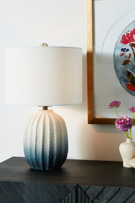 anthropologie table lamp