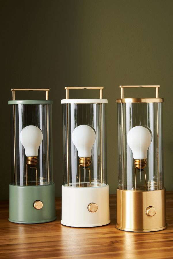 Slide View: 3: Tala The Muse Solid Brass Portable Lamp