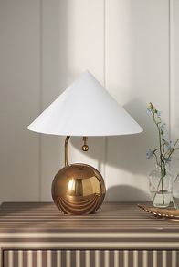 Slide View: 1: Edie Pivoting Metal Table Lamp