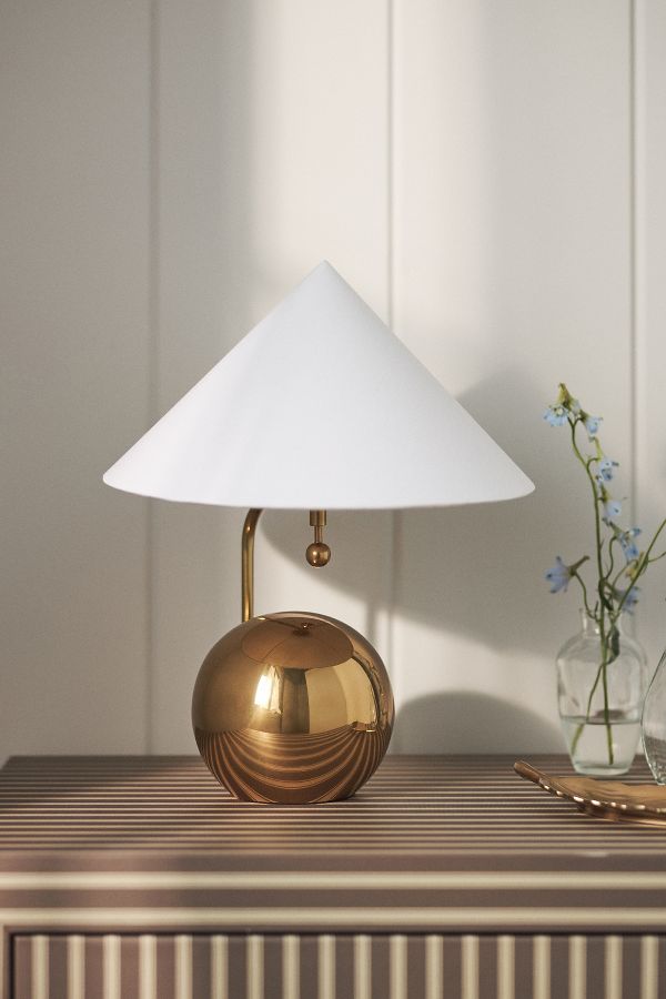 Slide View: 2: Edie Pivoting Metal Table Lamp