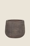 Thumbnail View 1: nkuku Zadie Etched Ceramic Planter