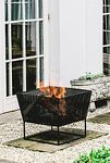 Thumbnail View 1: Outdoor Norfolk Fire Pit, Black Iron