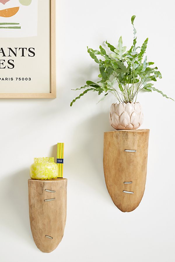 Slide View: 1: Split Stump Shelf