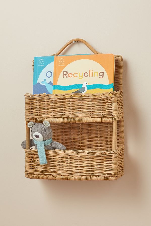 Olli Ella Hanging Woven Shelf Anthropologie UK