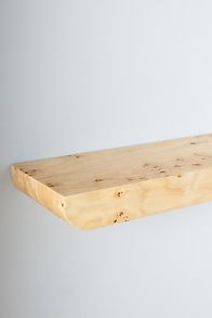 Slide View: 4: Tamara Floating Burl Shelf