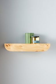 Slide View: 5: Tamara Floating Burl Shelf