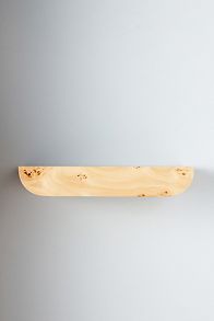 Slide View: 6: Tamara Floating Burl Shelf