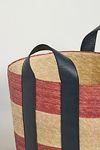 Thumbnail View 5: Dakota Woven Palm & Leather Basket