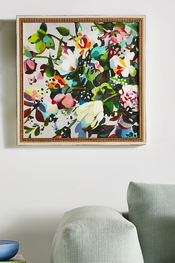 Slide View: 1: Flower Garden Wall Art