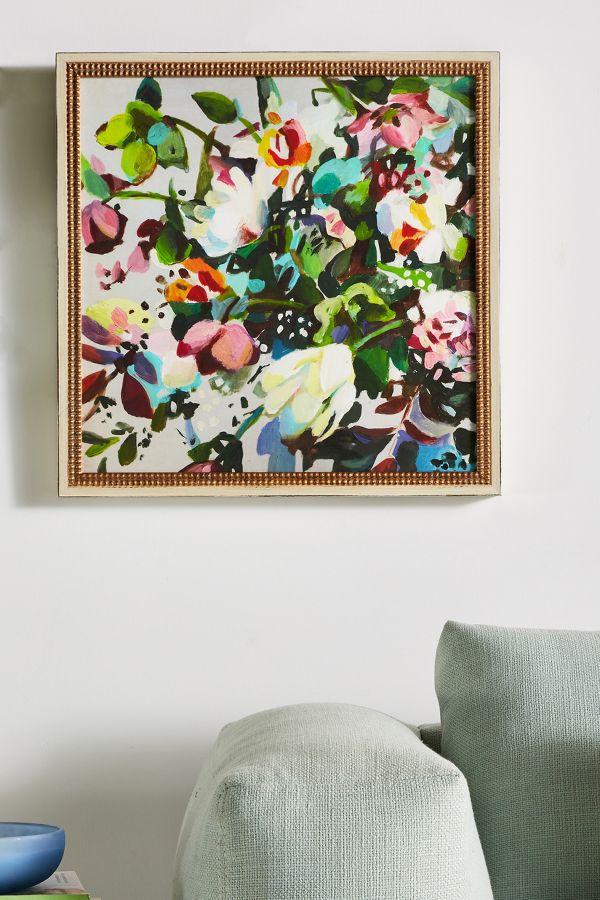 Slide View: 1: Flower Garden Wall Art