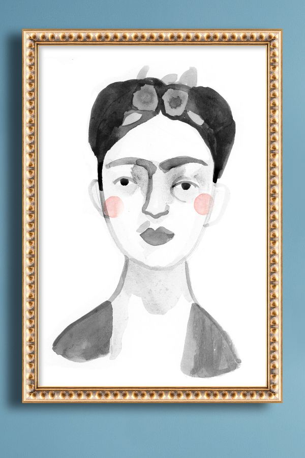 Slide View: 1: Frida Wall Art