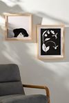 Visualizzazione miniature 3: Pere Black & White Wall Art