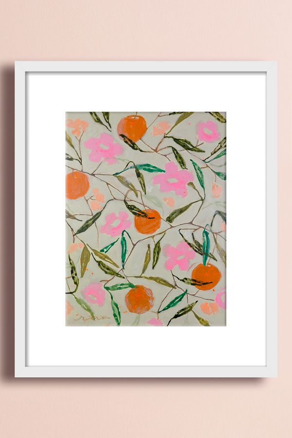 Slide View: 1: Orange You Glad by Rachel Roe Wall Art