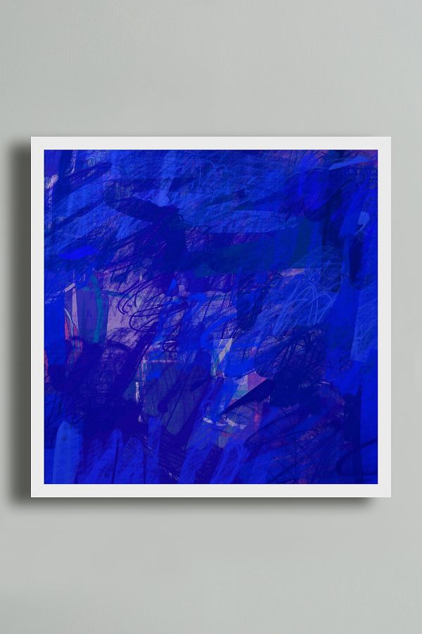 Vista diapositiva: 1: Blue di Victoria Gonzalez Wall Art