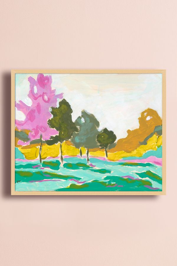 Slide View: 1: Land and Sky 4 by Jennifer Allevato Wall Art